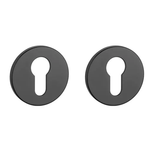 APRILE R PZ round roses, 7mm, black