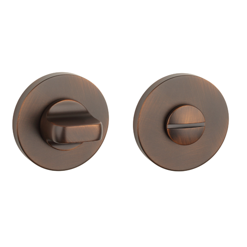 APRILE R WC turn 4x4/6/8mm, with round rose 7mm, burnt umber