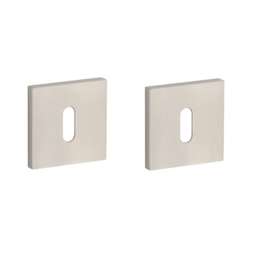 APRILE Q BB square rose, 7mm, nickel-plated