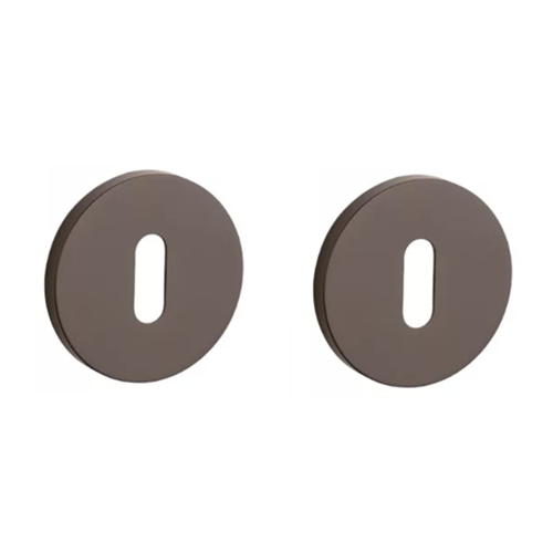 BB ümmargused rosetid Ø 52mm, paksus 7mm, pruun metallik