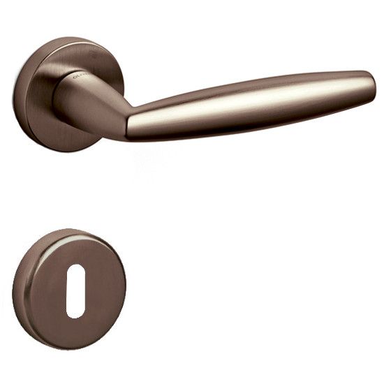 AURELIA M185 handle/rose set, BB, bronze tone PVD satin (DS)