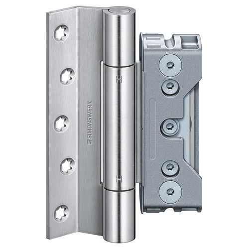 BAKA protect 4048 3D K - fourth hinge, stainless steel
