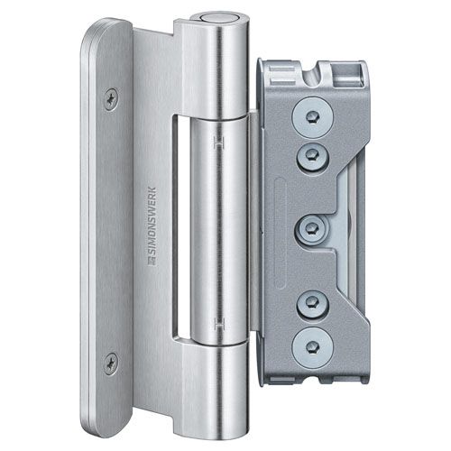 Sissepääsu ukse hinged (3 hinged) BAKA protect 4040 3D FD MSTS, roostevaba teras