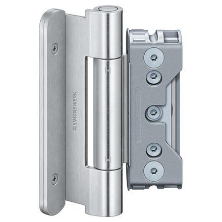 Entrance door hinges (3 hingeds) BAKA protect 4010 3D MSTS, stainless steel