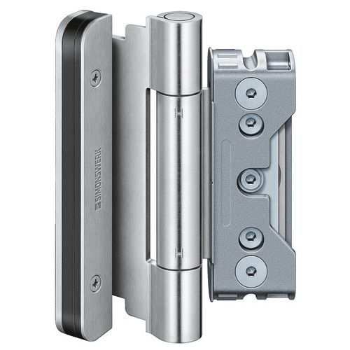 Sissepääsu ukse hinged (3 hinged)) BAKA protect 4010 3D FD, heledalt tsingitud
