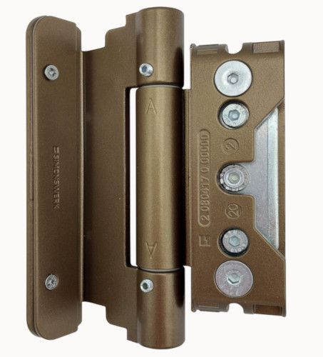 Entrance door hinges (3 pc.)BAKA Protect 4030 3D FD MSTS, bronze