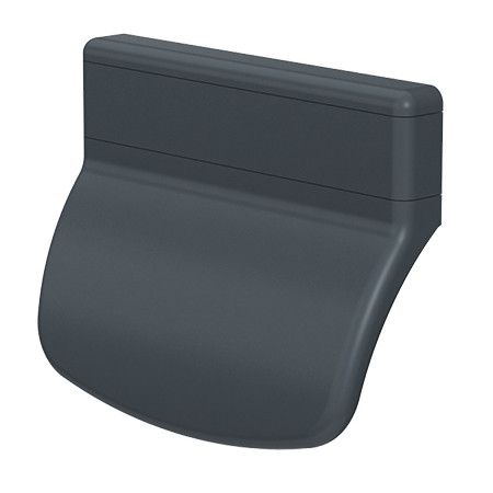 Balcony door handle, anthrazite RAL 7016