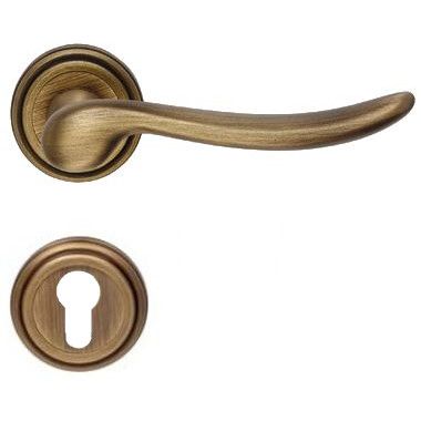 BETA käepide/roseti komplekt 011 PZ, messingist matt patineeritud
