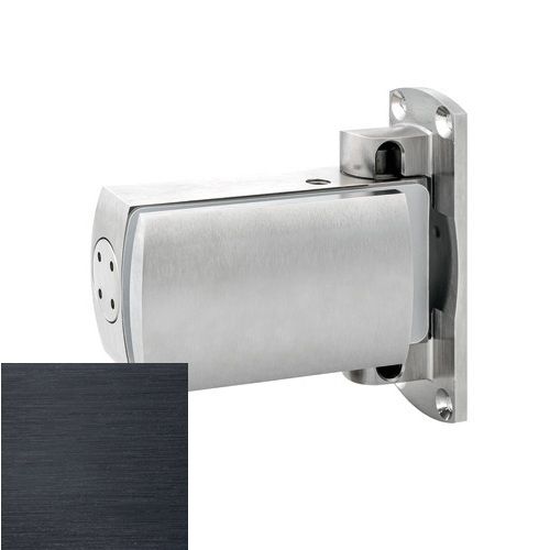 BL 8060 BT Saunade reguleeritav hüdrauliline hing, sein/klaas, anodeeritud, satiinmust (005)