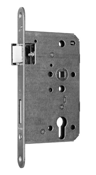 Mortise lock 1000 for fire doors PZ 65/72/20, st.steel. LEFT