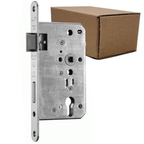 1028 B emergency exit door lock PZ 65/72/24, stainless steel, RIGHT - PACK of 25 pc.