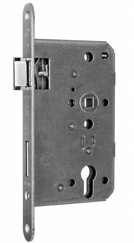 1013 E panic door lock PZ65/72/24, left, stainless steel