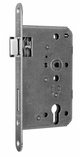 1013 D panic door lock PZ55/72/20, left, stainless steel