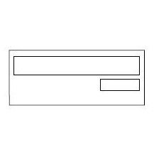 Letter plate 260 mm with flap, RAL tone on request