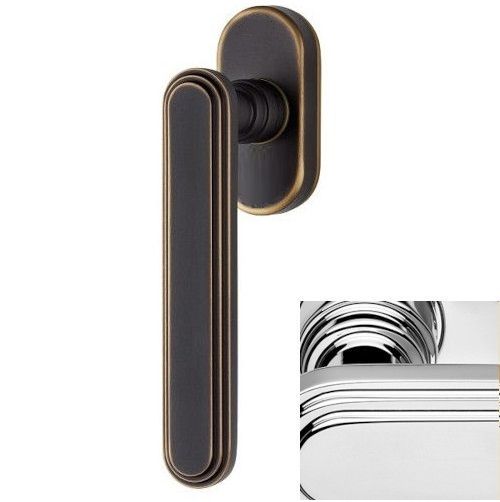 CHIC DK window handle, polished chrome