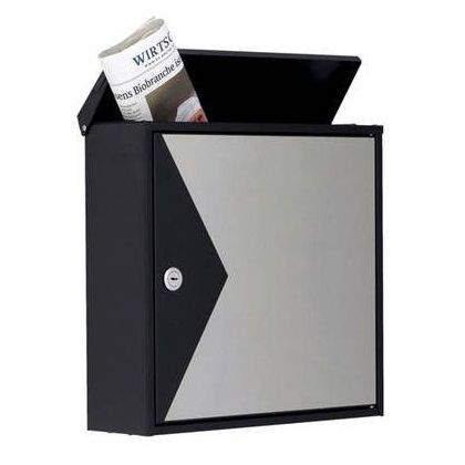 Letterbox CHICAGO C, 355x346x100mm, st.steel