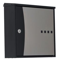 Letterbox CHICAGO B, 355x346x100mm, st.steel