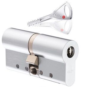 ABLOY PROTEC2 profiilsilinder 31-31mm, matt kroomitud