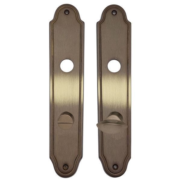 CLIO lingiplaadid WC 78mm, messingist