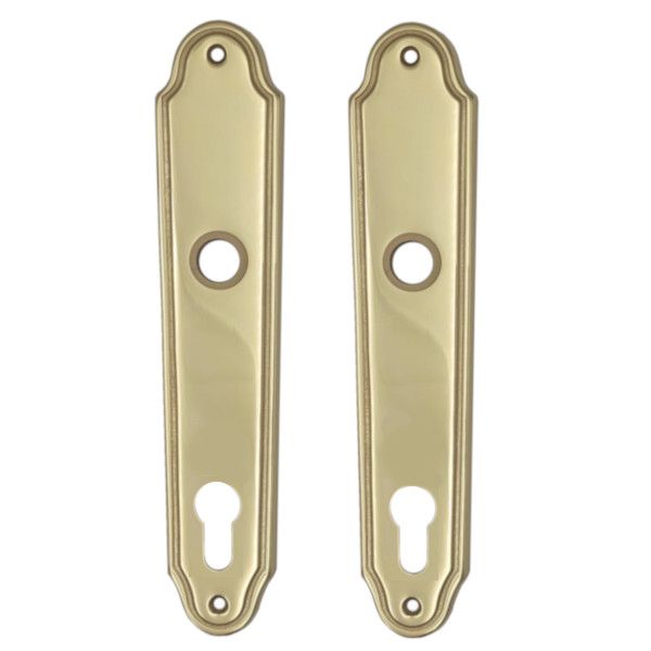 CLIO lingiplaadid PZ 92mm, messingist poleeritud