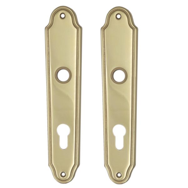 CLIO lingiplaadid PZ 72mm, messingist poleeritud