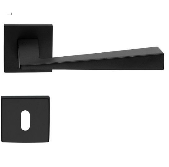 CONICA ZINCRAL käepide/roseti komplekt 024 BB, matt must