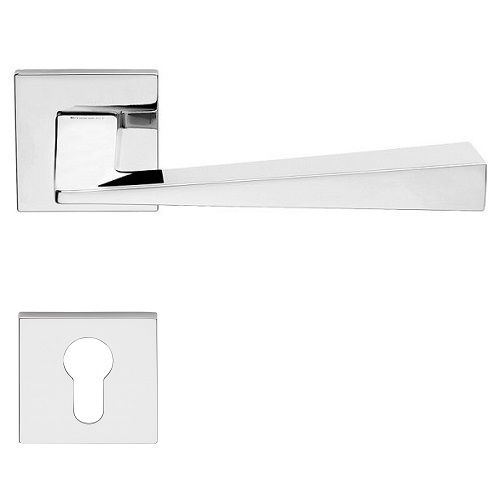 CONICA ZINCRAL käepide/roseti komplekt 024 PZ, poleeritud kroomitud