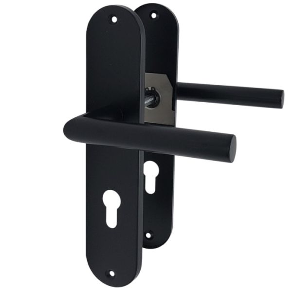 CONTE handle/renovation backplate set PZ72, black