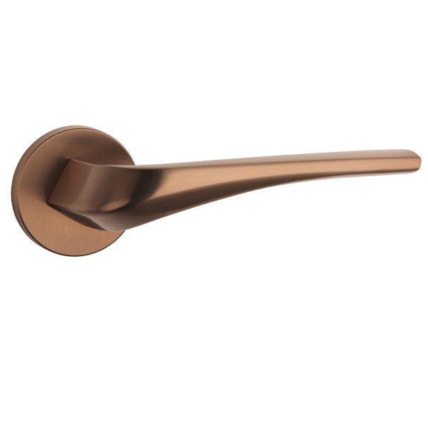 DALIA handle/rose set BAC, round roses, 7mm, copper-tone PVD matt