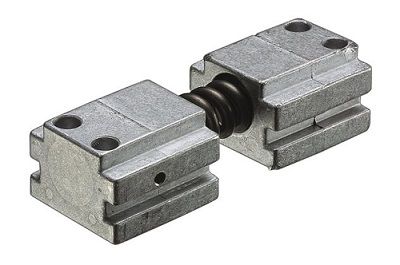 DC153 opening restrictor for guide rail