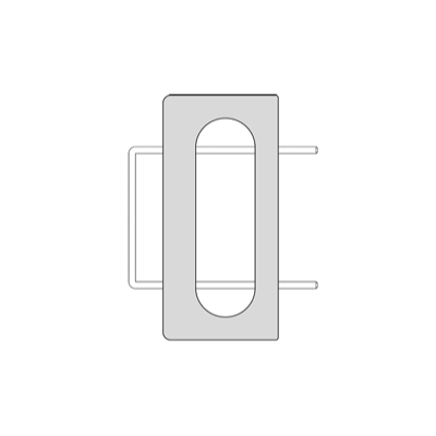 Routing template insert FRES 04 - AN 150/170 3D