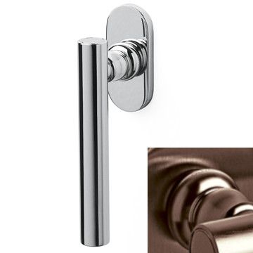 Window handle DOLCE VITA K243B, bronze tone PVD, satin (DS)