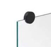 Mirror holder A100, anthracite grey