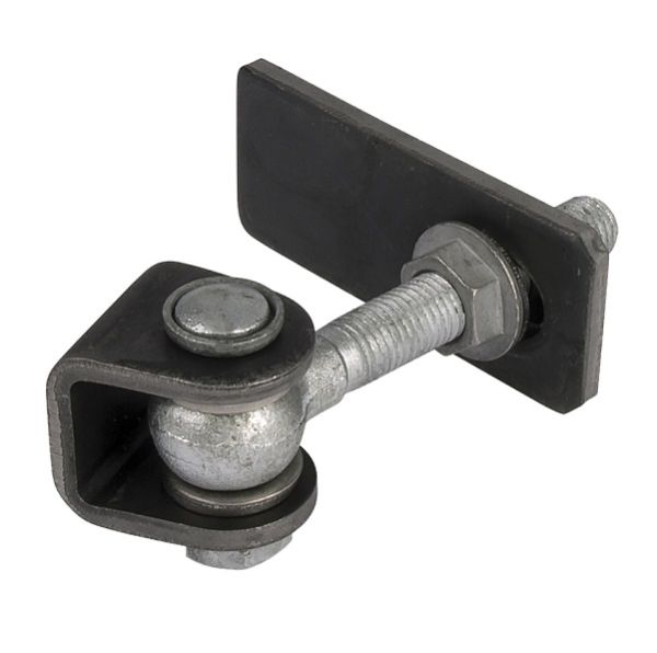 3D adjustable hinge 180°, M16 110 mm