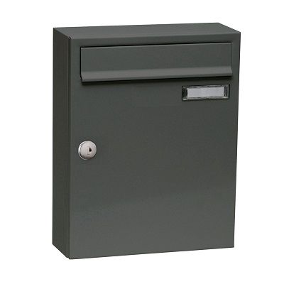 Letterbox FARGO 1, 260x330x100mm, anthracite RAL7016