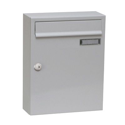 Letterbox FARGO 1, 260x330x100, grey RAL9006