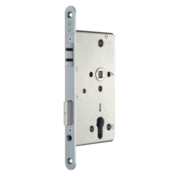 FH 61 PZ 65/72/24/9 evakuatsiooniukse süvislukk EN179 / 1125, funktsioon B+ Plug-in-key REVERSE, roostevaba teras, VASAK