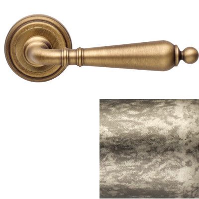 FLORENZIA handle/roses 011 set.BAC, vibrated brass