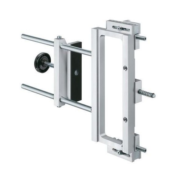 Universal hinge routing template