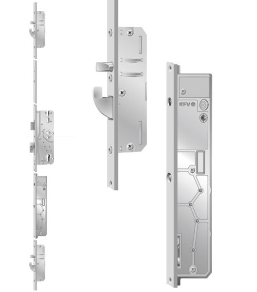 GENIUS 2.2 Multi-point lock, type CB, 55/92/8 mm, B001, faceplate stainless steel 20mm