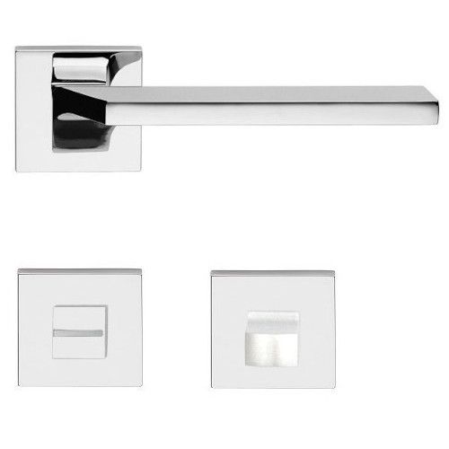 GIRO ZINCRAL käepide/roseti komplekt 024 WC 234 NT, poleeritud kroomitud