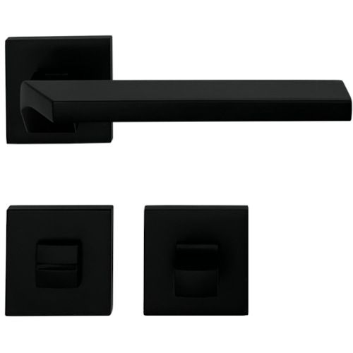 GIRO ZINRAL käepide/roseti komplekt 024  WC 234NT, matt must