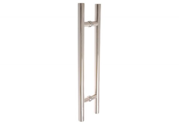 Pair of pull handles HARKO INOX straight, 32x400mm/600mm, stainless steel
