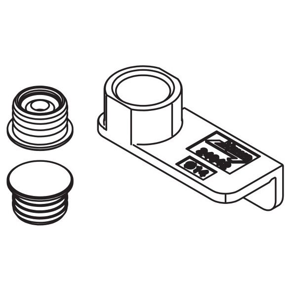 HAWA magnet set with template