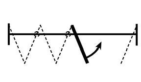 HAWA Variofold/Centerfold 80 H hingedega ukselehe jaoks 1 leht klapptõkke juures