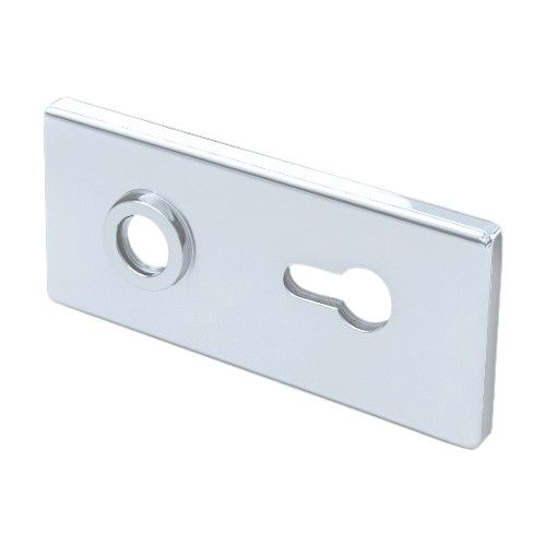 Ristkülikukujuliste lukkude D68XW00 katete komplekt 681WSC PZ, RAL9016 valge (095)