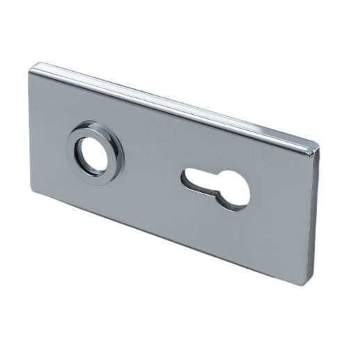 Ristkülikukujuliste lukkude D68XW00 katete komplekt 681WSC PZ, poleeritud kroomitud (014)