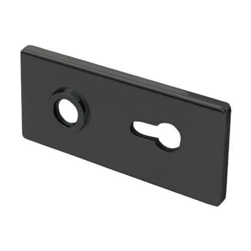 Ristkülikukujuliste lukkude D68XW00 katete komplekt 681WSC PZ, anodeeritud must (005)