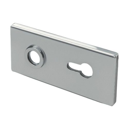 Ristkülikukujuliste lukkude D68XW00 katete komplekt 681WSC PZ, hõbedase värviga anodeeritud (002)