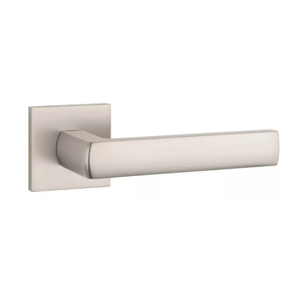 HOSTA handle/rose set BAC, square rose, 7mm, nickel-plated